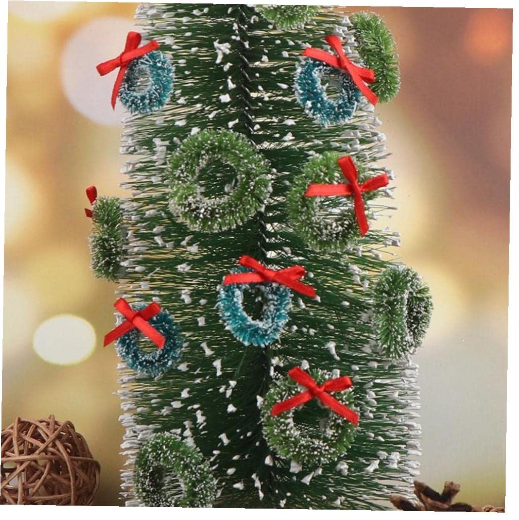 Amazon.co.jp: ドールハウス ミニチュア クリスマスリース 吊り下げ